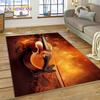 Violin Cello Dream Music Instrument  Area Rug,Carpet Rug for Home Living Room Bedroom Sofa Doormat Decor,kids Non-slip Floor Mat