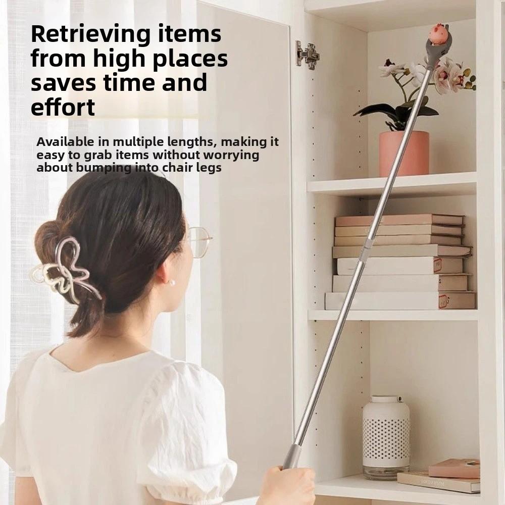 Trash Reacher Picker Foldable Litter Picker Stainless Steel Pregnant Grabber Stick Home