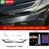 Для Toyota Prius 2024 2025 2026 Автомобильная Защитная Пленка для фар Автомобильная Пленка Прозрачная Черная TPU Наклейка на Кузов Автомобильные Аксессуары