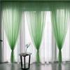 30% Shading Sheer Curtains for Living Room Window Transparent Voile Tulle Curtain Colourful Wedding Drapes Home Decor High Quality
