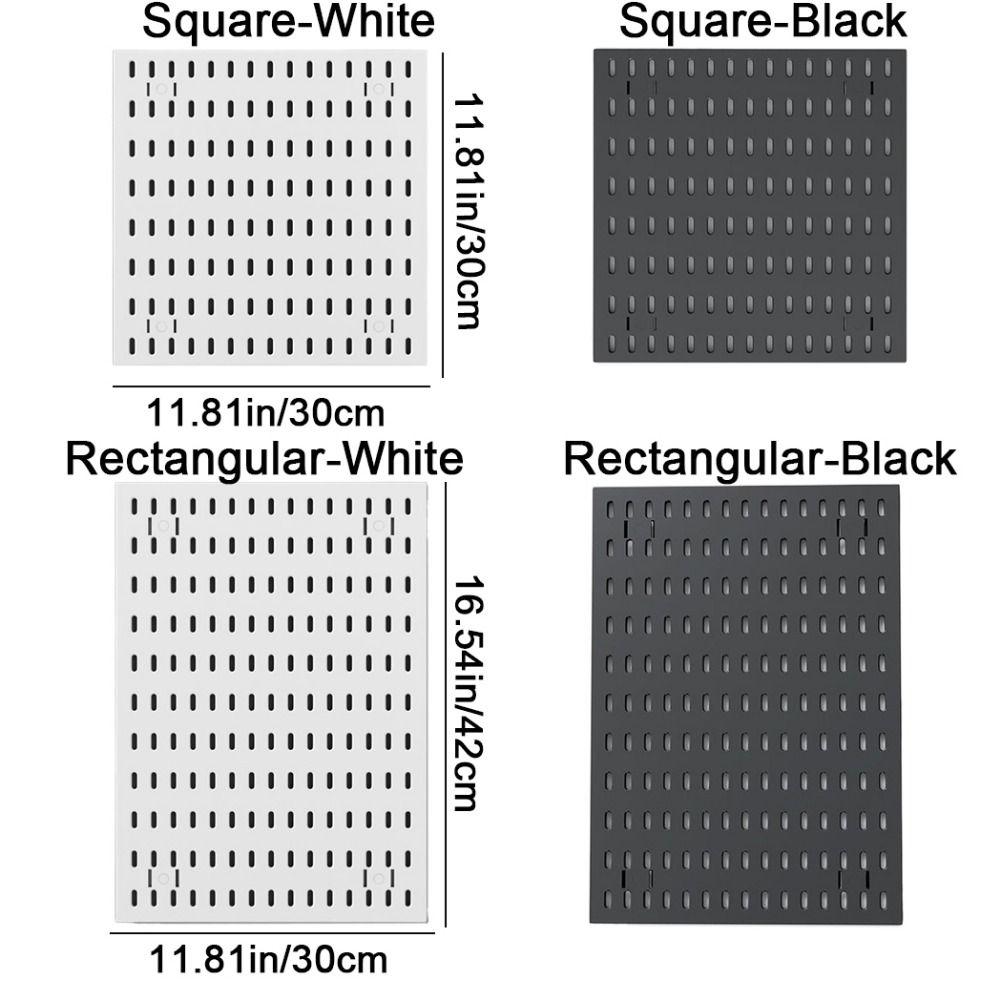 Пластиковый настенный органайзер для игровой комнаты, настенная перфорированная панель, полка, без сверления, для ванной