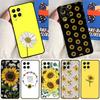 Летний Цветочный Чехол с Ромашками и Подсолнухами Для Samsung Galaxy M12 M13 M33 M23 M53 M15 M55 M31 M51 M14 M34 M54 M20 M32 M52