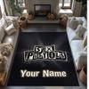 Sex Pistols Crystal Velvet Rug, Custom Name Text Personalized Non‑Slip Floor Mat for Home Decor Gift