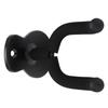 Guitar Wall Mount Hanger Hook Holder Stand Metal Universal for Ukulele Violin Studio RoomMatte Black