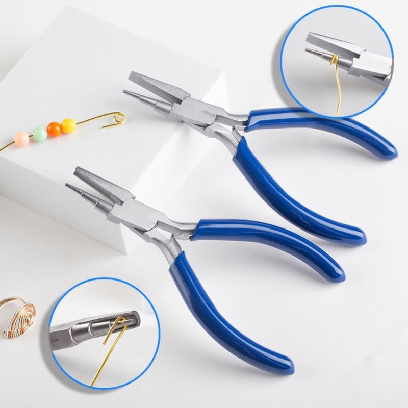 Mini Jewelry Making Pliers for DIY Crafts Practical Jewelry Pliers Tool Set Handy Steel Pliers for Artistic Endeavors