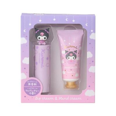 Набор бальзама для губ и крема для рук Sanrio KUROMI Япония НОВЫЙ Персонажи Sanrio