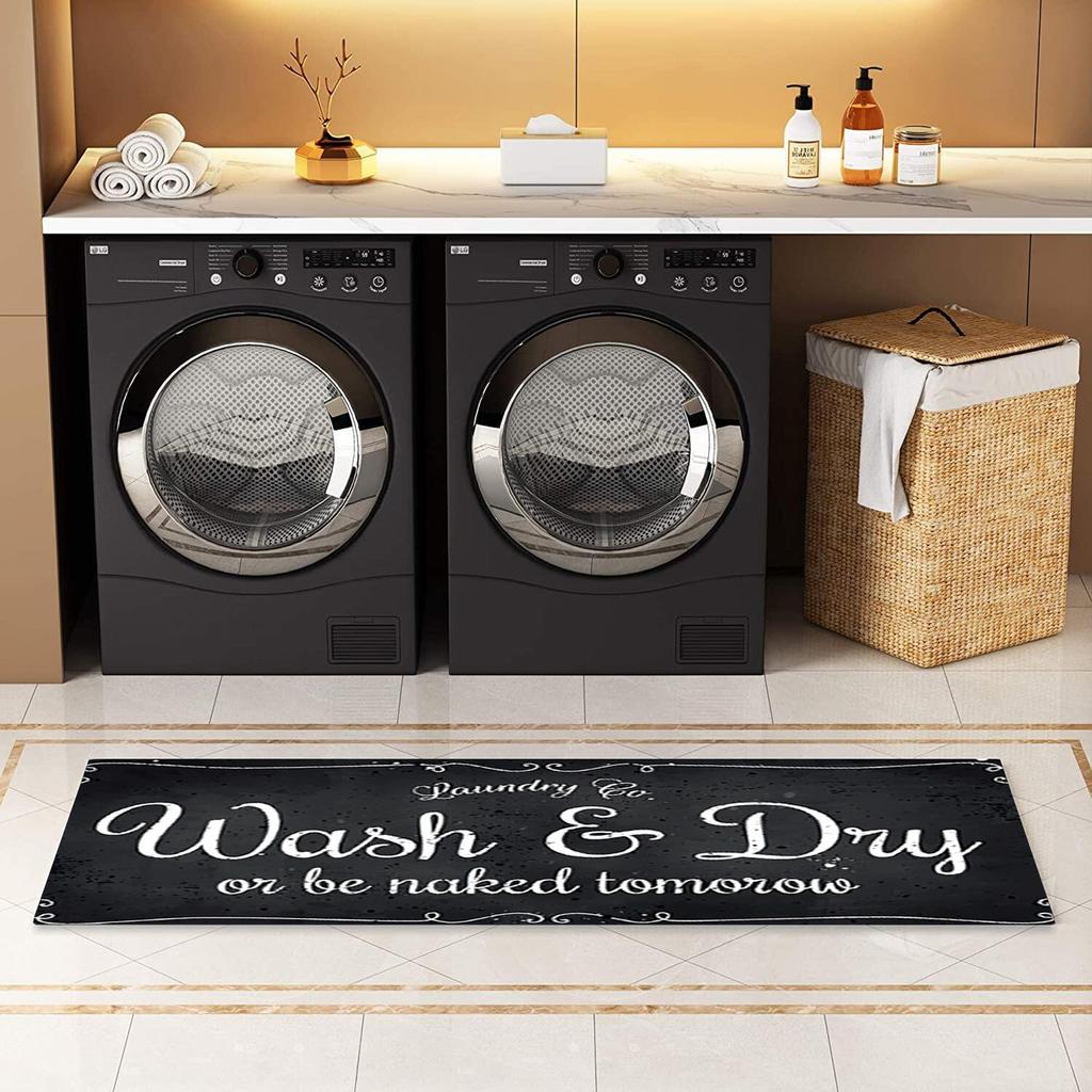 Laundry Room Carpet - FarmhouseS Kitchen Floor Mats Bathroom Laundry Room Decorative Accessories