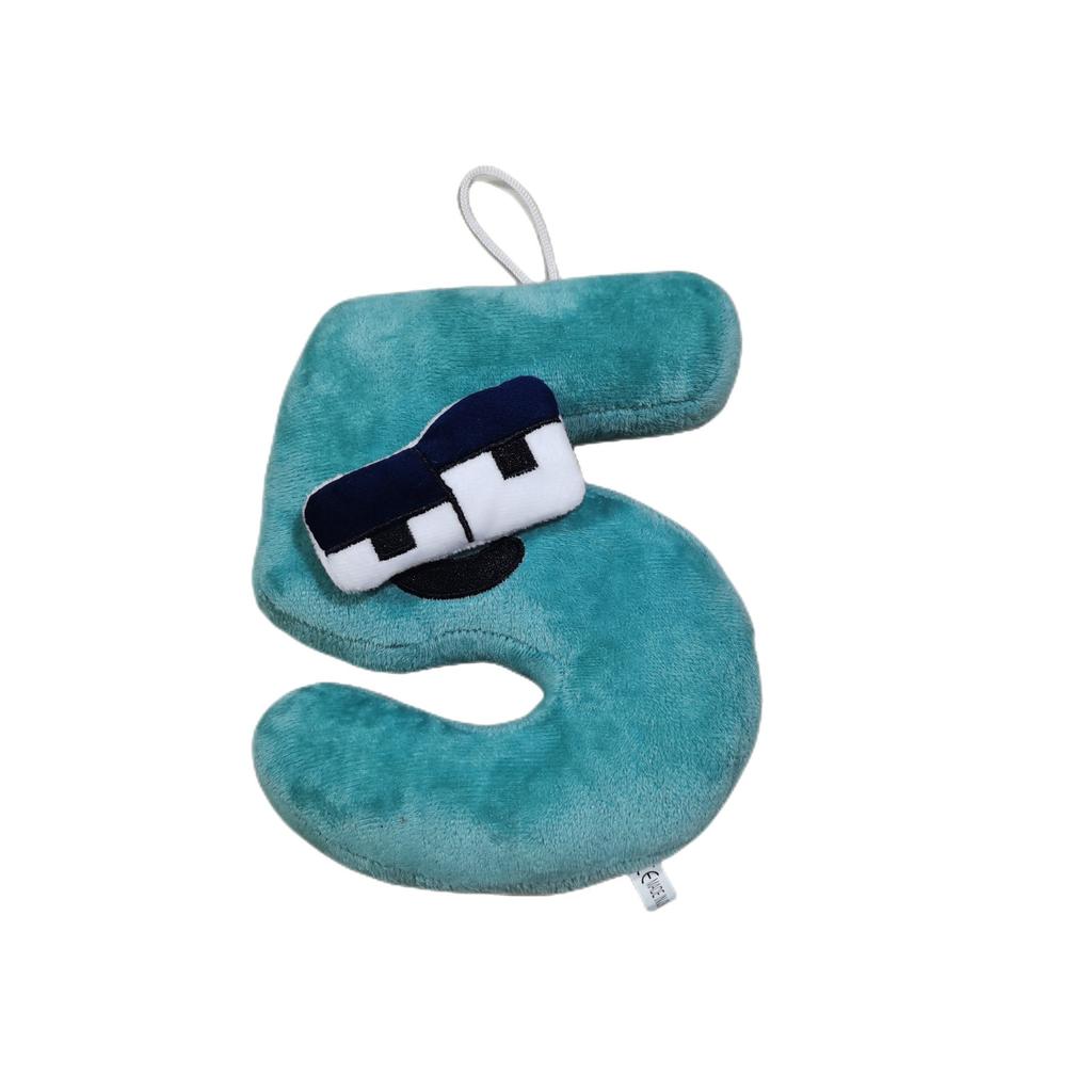 Плюшевая кукла-подушка из серии «Цифры» Детская развивающая кукла Раннее образование