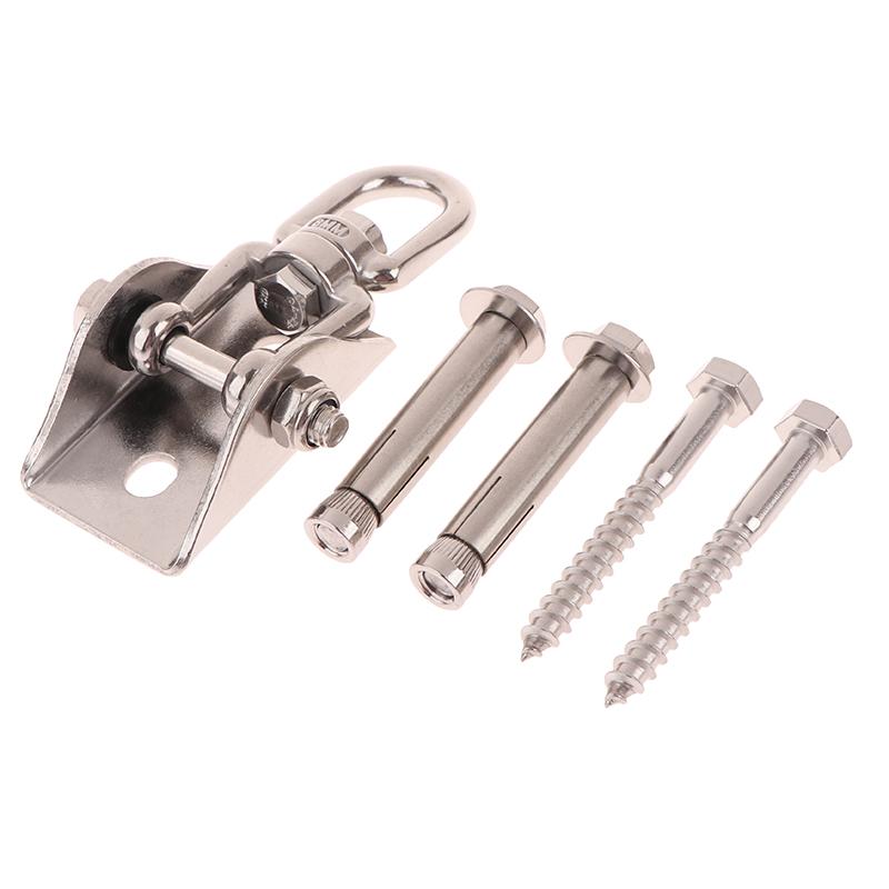 70 мм Подвесной крюк-подвес из нержавеющей стали 304, вращающийся, для гамака, качелей, подвесного кресла, комплект фурнитуры
