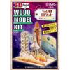 Wooden Model Kit 3D Build Rocket