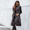 Women's New Sexy Fashion Leisure Commuting Vacation Style Versatile Comfortable Long Round Neck Tank Top Coat