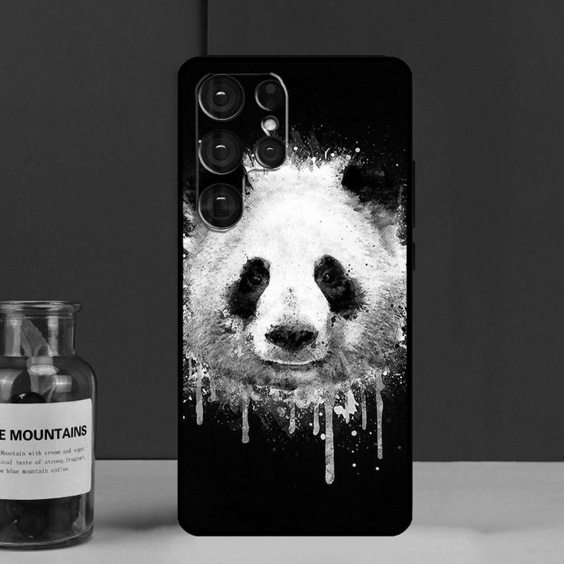 Мультяшный Милый Медведь Панда Чехол Для Samsung Galaxy S22 S23 S21 Ultra S20 FE Note 20 Ultra S8 S9 S10 Note 10 Plus Обложка