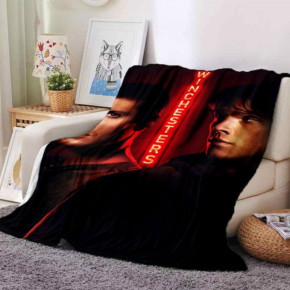 1 шт. Плед «Сверхъестественное 28», мягкий, теплый, для дома, офиса, путешествий, всесезонное, уютное постельное белье, подарок, уютный офисный аксессуар