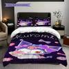 Kuromi'S Heartfelt Adventure Bedding 1 Duvet Cover 2 Pillowcase Without Core Christmas Birthday Gift Duvet Cover And Pillowcase