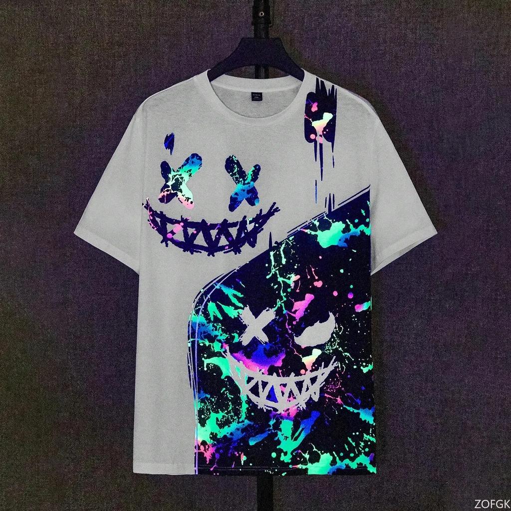 Street Fashion T-Shirt For Kids Short Sleeve Hip Hop Print Tee Shirt Boys T Shirt Pullover Girl Clothing
