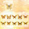 Ранний набор бронзирующих наклеек Mo Butterfly Серия «Искупление Страны Грез Высокая ценность Бабочка Ins Ручной Account Diy Декоративные наклейки