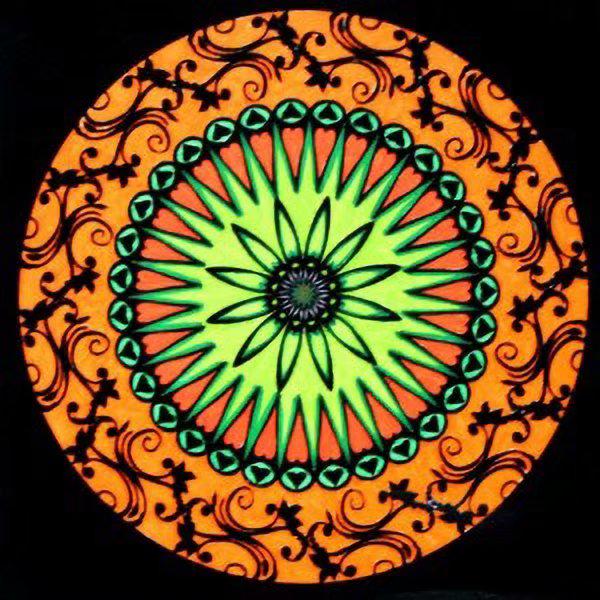 Huacan DIY 5D квадратная алмазная картина Мандала вышивка крестом ремесло стежок домашний декор