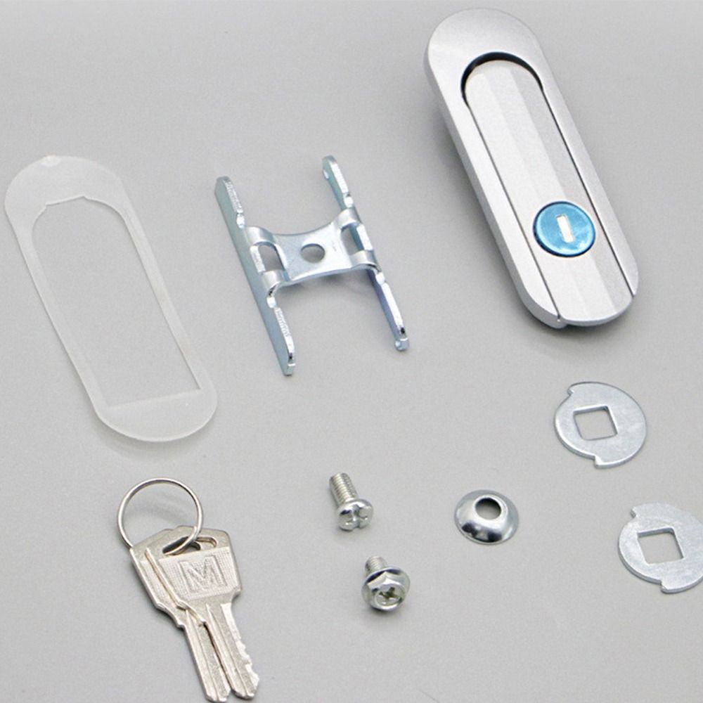 Mechanical Door Mailbox Lock Aluminum Alloy Cabinet Box Lock New Mechanical Door Lock Cupboard