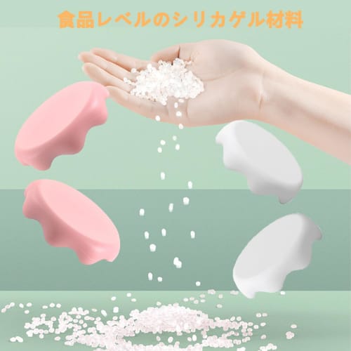 Set of 4 Mug Covers, BetterJonny Silicone Mug Lids with Coasters, Cute Snowflake Shape, Keeps Cups Warm, Stylish Dishwasher Safe, Leakproof, Dustproof