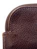 Coin Case Coin Purse Leather Genuine Leather Cowhide Unisex Olive [IL BISONTE] Women's Men's