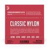Classics Silver Nylon Student Normal EJ27N Guitar Strings D'Addario Wound/Clear