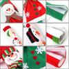 3 Pack Adorable Snowman Refrigerator Handle Covers Set Kitchen Appliance Handle Covers and Christmas Flash Sticker for Christmas Decorations