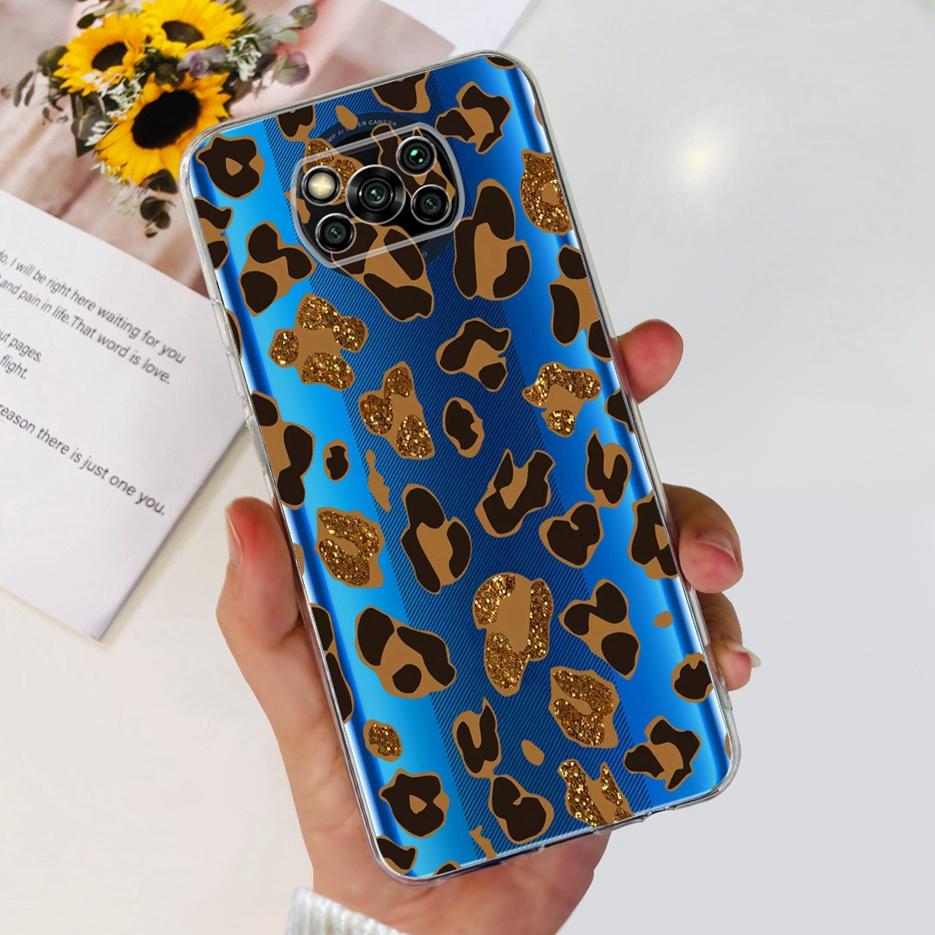 Чехол для Xiaomi Poco X3 Pro Новый Модный Расписной Чехол Прозрачный Силиконовый Мягкий ТПУ Чехол для Телефона Для Xiaomi Poco X3 NFC PocoX3 Pro Корпус