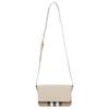 Burberry Letter Logo Adjustable Shoulder Strap Calfskin Shoulder Bag Women shoulder bag Beige 81053761