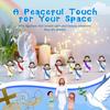 30-200Pcs Little Jesus Figures Jesus Loves You Figures Baby Jesus Figure Mini Jesus Bulk for Religious Gifts Easter Egg Fillers
