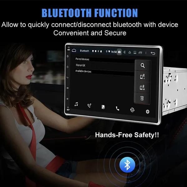 Универсальная Android 10.1 2DIN автомагнитола Autoradio Автомобильная Double Din BT FM Android Радио GPS Навигация WiFi Сенсорный Экран Мультимедиа 10.1" Сенсорный Головное Устройство В Панель