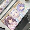 HD Компьютерная Клавиатура Мышь Коврики Аниме Nekopara Узор Ковер PC Игровые Офисы Ноутбук Мягкие Заблокированные Края Коврики Противоскользящий Резиновый Ковер