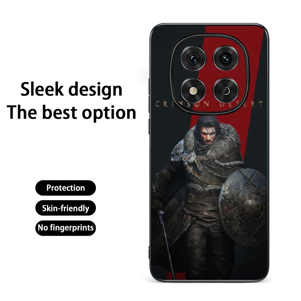 Постер популярной игры Crimson Desert Чехол для телефона Для Redmi Note 14 13 12 11 Pro Plus S 5G 14C A3 Мягкий черный чехол для телефона