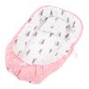 Baby Lounger Cover Soft Comfortable Breathable Easy To Clean Foldable Portable Newborn Nest Cover