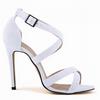 New Sexy Women Sandals Fashion Open Toe Ankle Straps High Heels Summer  11cm Thin Heel Party Dress Shoes Shoe