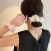 Sweet Ballet Yarn Ribbon Bowknot Hair French Gentle Rope Large Hair Intestine Hair Women R O7K3