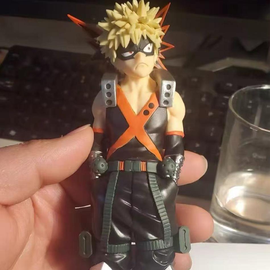Bandai 17 см Аниме Моя геройская академия Изуку Мидория и Кацуки Бакуго Набор Фигурок Действия ПВХ Коллекционная Модель Игрушка для Фанатов Подарок