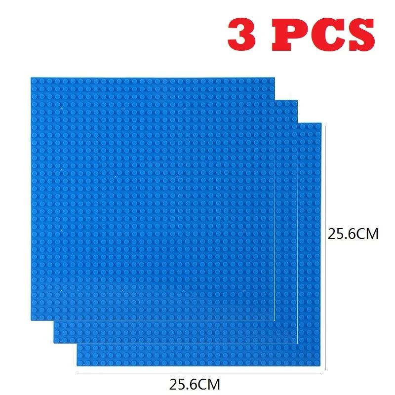 3 шт. Базовая пластина 32x32 32x16 точек Кирпичи СДЕЛАЙ САМ Малый размер Городские Дорожные блоки Базовая пластина Строительство Строительные игрушки Для детей