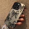 Эстетичный Чехол для Телефона с Бантом Для iPhone 17 Air 16 15 13 12 11 Pro Max Pro Plus Защитный Чехол Funda с Защитой от Царапин