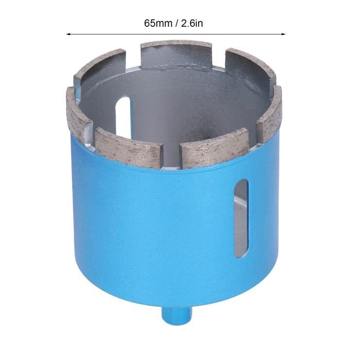 Ouvre-Scie Cloche - Eiffel Foret Diamant - 65 mm - Lames en diamant - Outil de coupe - Résistant à l'usure