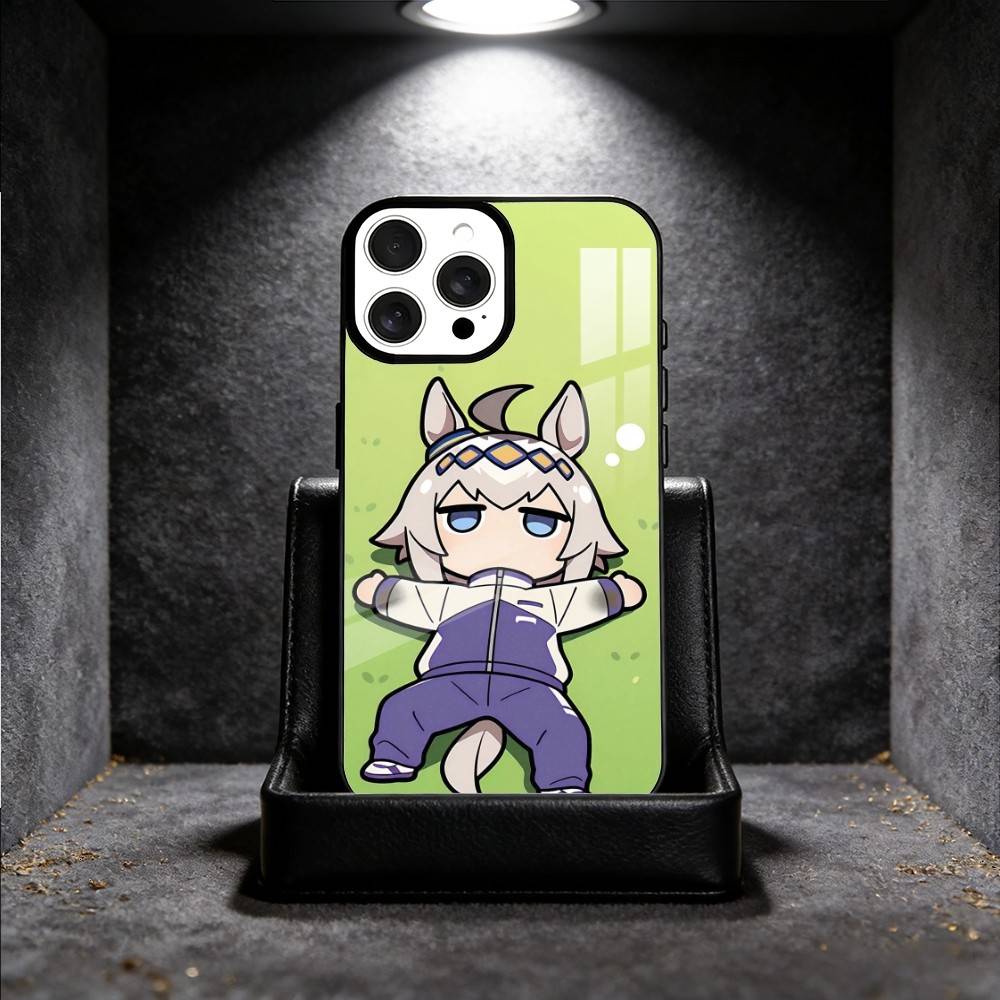 Чехол для телефона U-Uma M-Musume O-Oguri C-Cap для iPhone 14,16,15,13,17,12,Plus,Pro,Max Магнитный для Magsafe Матовый Чехол