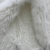 Real Rabbit Fur Braided Coat for Women Short Style Young Coat Fox Fur Bat Sleeve Shawl