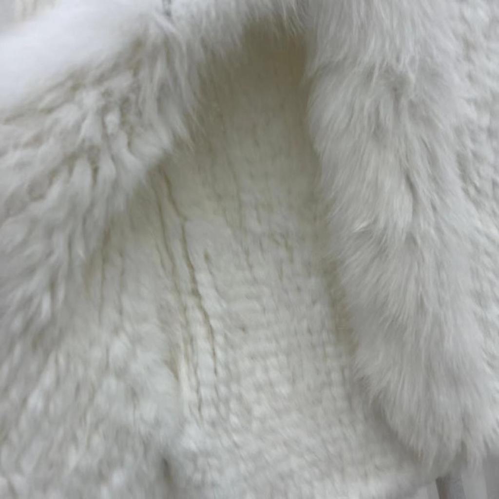 Real Rabbit Fur Braided Coat for Women Short Style Young Coat Fox Fur Bat Sleeve Shawl