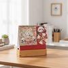 Double Coil Rotary Table Calendar Cartoon Panda Flip Calendar Chinese Style Planner Calendar  Home