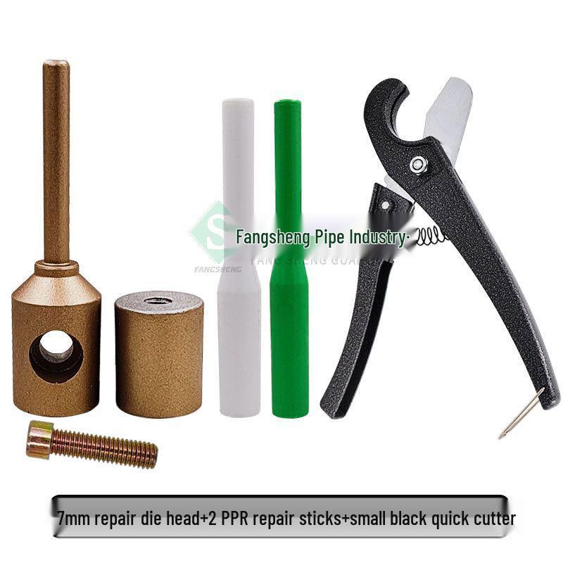 Инструмент для ремонта водопроводных труб ПЭ: Машина для герметизации швов горячим расплавом со сварочной головкой PPR и клеевым стержнем PERT