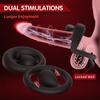 Vibrating Cock Ring 360° Adjustable Bead Clitoral Stimulator Pleasure Penis Ring Vibrator Couples Adult Sex Toys for Men Women