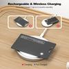 Wireless Charging Tracking Location Wallet Tracker Card Waterproof GPS Locator Work with IOS Google Find My Bluetooth Tracker 5