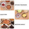 12 Pcs Stainless Steel Plate Prep Bowls for Cooking Food Dipping Small Metal Sauce Cups Kitchen Mixing