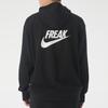 Nike Giannis Solid Color Pullover Hoodie With Lettering Men Hoodie Black CZ0440-010