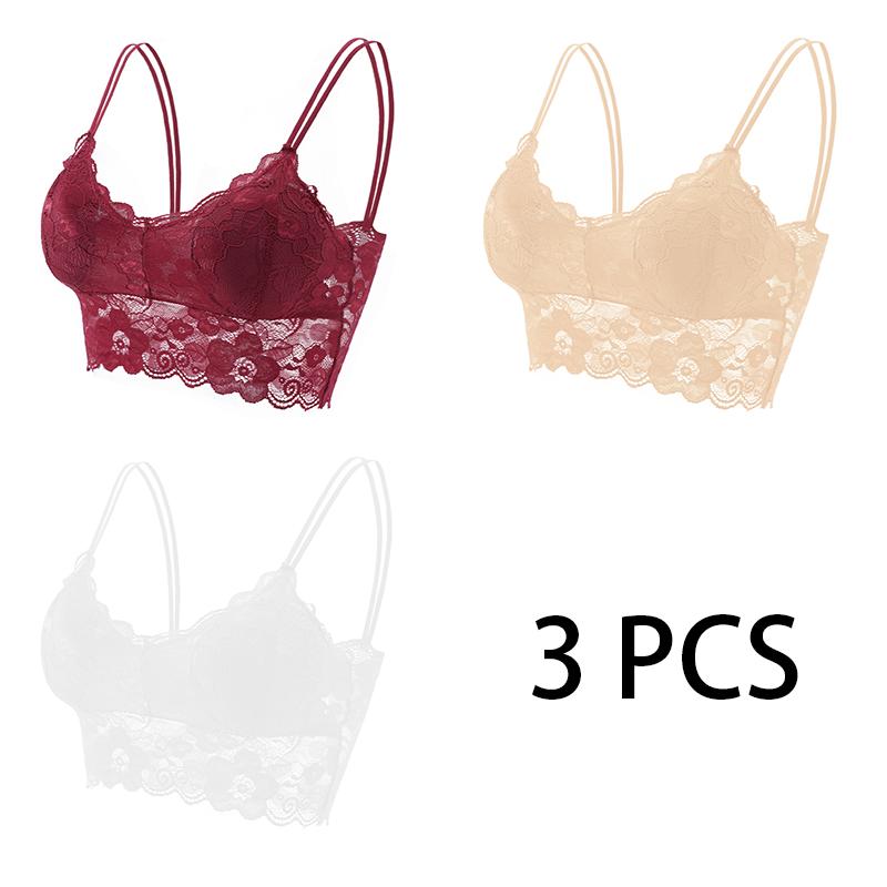 Fashion Sexy Sleeveless Vest Crochet Halter Lace Tank Tops Strappy Bralette Bra Cami Crop Top