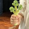 Милый брокколи смешной кориандр брелок мультфильм плюшевая кукла 3D подвеска овощной брелок рюкзак подвески автомобиль сумка декор игрушка